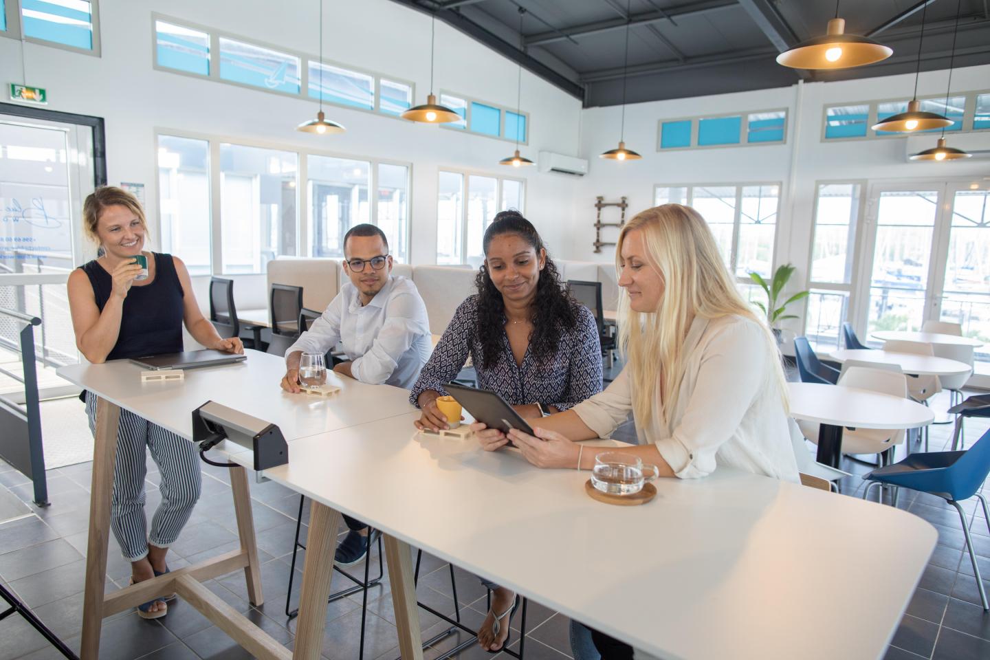 Blue Working - Espace coworking sur le Sud de la Martinique ( salle de réunion)